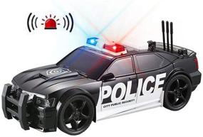 img 4 attached to 🚓 YEAM Police Pursuit Vehicle: Exciting Toddlers' Ride-On Adventure
