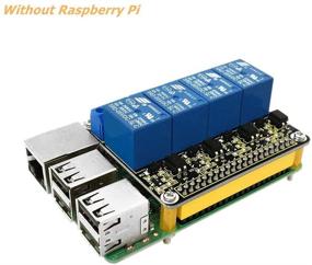 img 2 attached to Keyestudio 5V DCAC 4-Channel Relay Hat Shield Module Expansion Board for Raspberry Pi 4, A+, B+, Pi 2 Model B, Pi 3 Model B