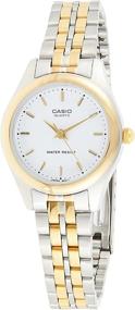 img 4 attached to ⌚ Casio Ladies Fashion Watch LTP-1129G-7A, Metal Design for Women