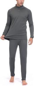 img 1 attached to Dasawamedh Mens Thermal Set Layers Men's Clothing in Active