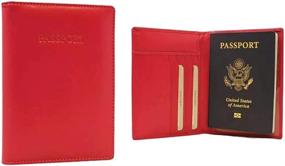 img 1 attached to Visconti Leather Secure Blocking Passport Wallet: Ultimate Travel Essential for Secure and Stylish Journey