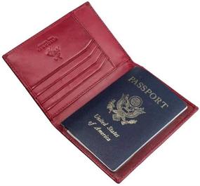 img 3 attached to Visconti Leather Secure Blocking Passport Wallet: Ultimate Travel Essential for Secure and Stylish Journey