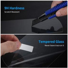 img 1 attached to 📱 Moonlinks Tempered Glass Screen Protector for Honda Accord 2018-2022, 8-Inch High Definition 9H Hardness Screen Protector (Not Compatible with 7-Inch Models)