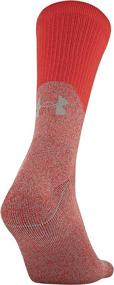 img 1 attached to 🧦 Phenom Solid Crew Socks for Men by Under Armour - Pack of 3