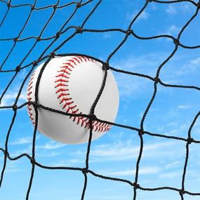 img 4 attached to Wiseek Baseball Softball Backstop Netting Sports & Fitness