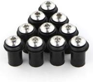 xitomer 10 sets m516 alloy windscreen bolts wellnut bolt kit logo