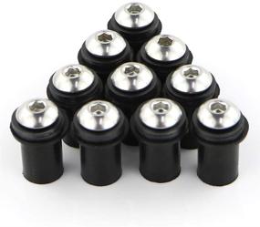 img 4 attached to Xitomer 10 Sets M516 Alloy Windscreen Bolts Wellnut Bolt Kit