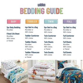 img 1 attached to 🚂 100% Cotton Twin Comforter for Boys & Girls by Wildkin - Includes Lightweight Comforter, Pillow Sham - Fits Standard Twin Mattress - BPA-free - Trains, Planes & Trucks Design