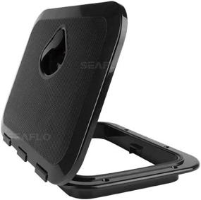 img 4 attached to 🚤 SEAFLO Marine Deck Access Hatch & Lid - (14.75" x 10.6") (Black) - Durable and Reliable Access Solution for Boating Enthusiasts