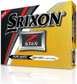 img 4 attached to Srixon Z-Star White Golf Balls - 12-Pack