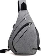 🎒 hwayslon crossbody daypack backpacks with built-in adjustable straps логотип