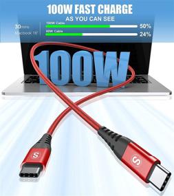 img 3 attached to Safeguard Braided Charger for MacBook - Efficient Charging Solution