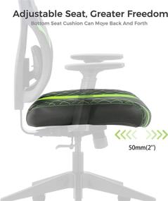 img 1 attached to EUREKA ERGONOMIC Adjustable Headrest ChairVideo