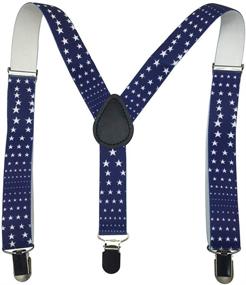 img 3 attached to 👦 Adjustable Elastic Suspenders for Girls and Boys - Essential Children's Accessories