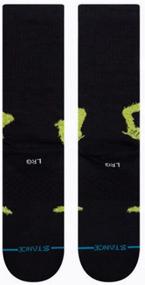 img 1 attached to Носки Stance Grinch Crew Black