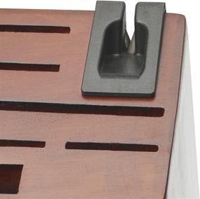 img 2 attached to 🍒 21-Piece Cherry Farberware Forged Triple Riveted Kitchen Knife Block Set