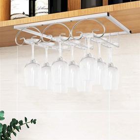 img 3 attached to SUNMALL Cabinet Stainless Stemware Organizer Furniture