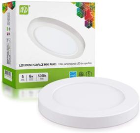 img 4 attached to Светильник ASD с технологией Flush Mount диаметром 5 дюймов с LED-подсветкой