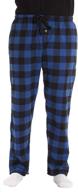 👖 followme flannel pajama pants 45905 1a: ultimate comfort for men's sleep & lounge time logo