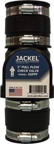 img 1 attached to Black Jackel Sewage Check Valve (Model: 2GPFF) - Enhanced SEO-Friendly Version