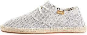 img 3 attached to 👟 Stylish and Comfortable Kentti Canvas Espadrille Shoes for Men