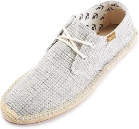 img 4 attached to 👟 Stylish and Comfortable Kentti Canvas Espadrille Shoes for Men