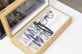img 1 attached to 🕶️ Men's Sunglasses & Eyewear Accessories: OYOBox ST5056 Luxury Organizer