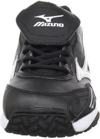 img 3 attached to 👟 Mizuno Men's Athletic Trainer Shoes - Black/White Color