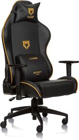 img 4 attached to Luxe Sport Gaming Chair Panels