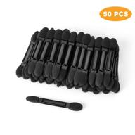 🖌️ tygomall professional double head eyeshadow brushes - 50 pcs disposable dual sided sponge applicators logo