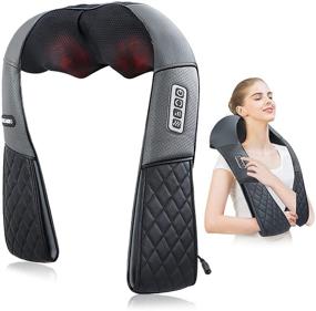 img 4 attached to Shoulder Massager Shiatsu Kneading Portable