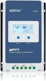 img 4 attached to Контроллер заряда EPEVER MPPT 30A 12V/24V для автоматического режима, максимальное напряжение на ПВ панели 100V, зарядный генератор с общим отрицательным заземлением, регулятор солнечной батареи с ЖК-дисплеем для гелевых, AGM, накрытых и запечатанных литиевых батарей (30A MPPT): эффективное управление зарядом солнечной панели для различных типов батарей.