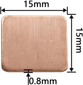 img 3 attached to Purity Laptop Heatsink Thermal Copper