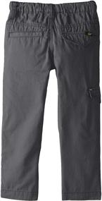img 1 attached to Lee Boys' Sport Drawstring Cargo Pant: Comfortable and Functional Bottoms for Active Kids