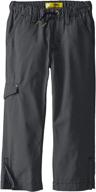 lee boys' sport drawstring cargo pant: comfortable and functional bottoms for active kids logo