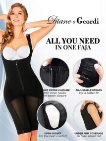 img 1 attached to Diane & Geordi 2397: Highly efficient Fajas Colombianas for Post-Surgery Liposuction Compression Garments