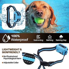 img 1 attached to 🐶 Automatic Dog Bark Collar - No Remote, No Shock, No False Triggers - Adjustable Sensitivity Levels for Small, Medium, and Large Dogs - Beep, Vibration & Shock Modes Included