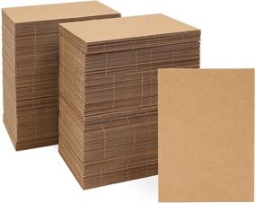 img 4 attached to Juvale Corrugated Cardboard 📦 Sheets: Reliable Packaging & Shipping Supplies