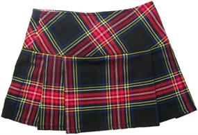 img 3 attached to 👗 Stylish Viper London Ladies Tartan Pleated Women's Clothing - A Must-Have for Fashionable Women