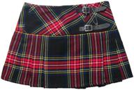 👗 stylish viper london ladies tartan pleated women's clothing - a must-have for fashionable women logo