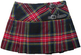 img 4 attached to 👗 Stylish Viper London Ladies Tartan Pleated Women's Clothing - A Must-Have for Fashionable Women