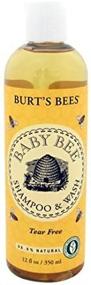 img 2 attached to Burt's Bees Baby Bee Shampoo & Wash, 12-Ounce Bottles (Set of 2)