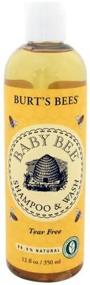 img 1 attached to Burt's Bees Baby Bee Shampoo & Wash, 12-Ounce Bottles (Set of 2)