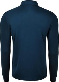 img 3 attached to 👕 Rev up your Athletic Style with TAPULCO Moisture Collared Comfortable Men's Shirts