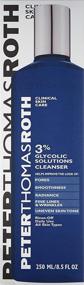 img 3 attached to 🧴 Peter Thomas Roth Exfoliating Facial Cleanser - 3% Glycolic Acid, Enhanced for Fine Lines, Wrinkles, Uneven Skin Tone, Pores, Smoothness & Radiance - 8.45 Fl Oz, Light Blue