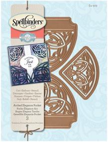 img 1 attached to 🔍 Spellbinders Arched Elegance Pocket Shapeabilities S4-503 - Etched/Wafer Thin Dies