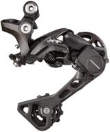 🚲 deore xt rear derailleur, 11-speed, black: optimize your bike's gear shifting performance logo