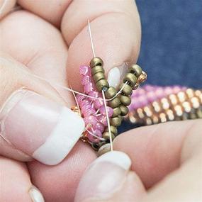 img 1 attached to Beading Needles 25Pcs Needle Storage Beading & Jewelry Making