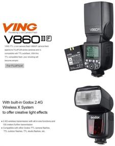 img 2 attached to Godox V860II F Speedlite for Fujifilm Cameras