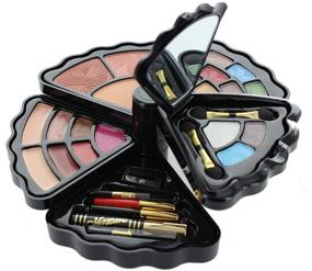 img 3 attached to 💄 Complete BR Makeup Set: A Collection of Eyeshadows, Blush, Lip Gloss, Mascara, and More